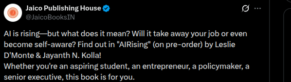 Open the pre-order launch post for AI Rising