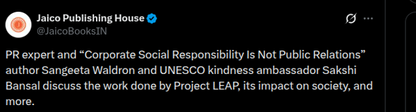 Open the author discussion post on Project LEAP